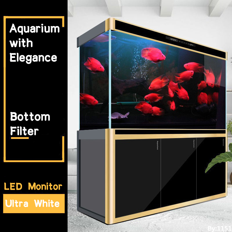 Giant Luxury Fish Tank with Stand for Livingroom