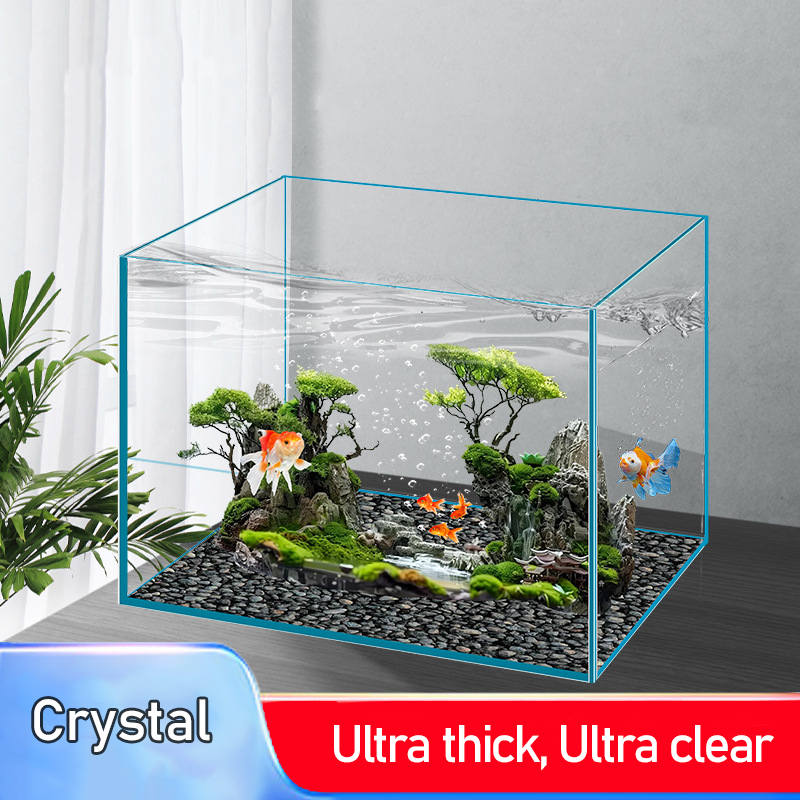 Floriell Fish Tank Ultra White Glass